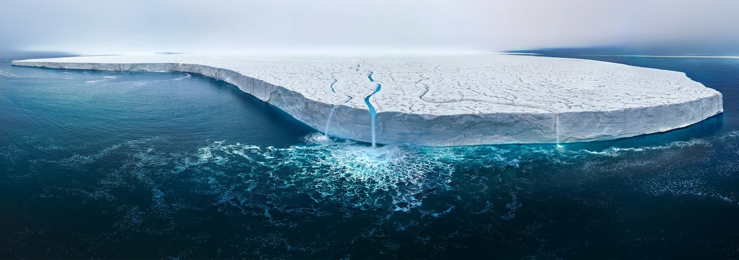 Deshielo Impactante en la Isla Ártica de Nordaustlandet